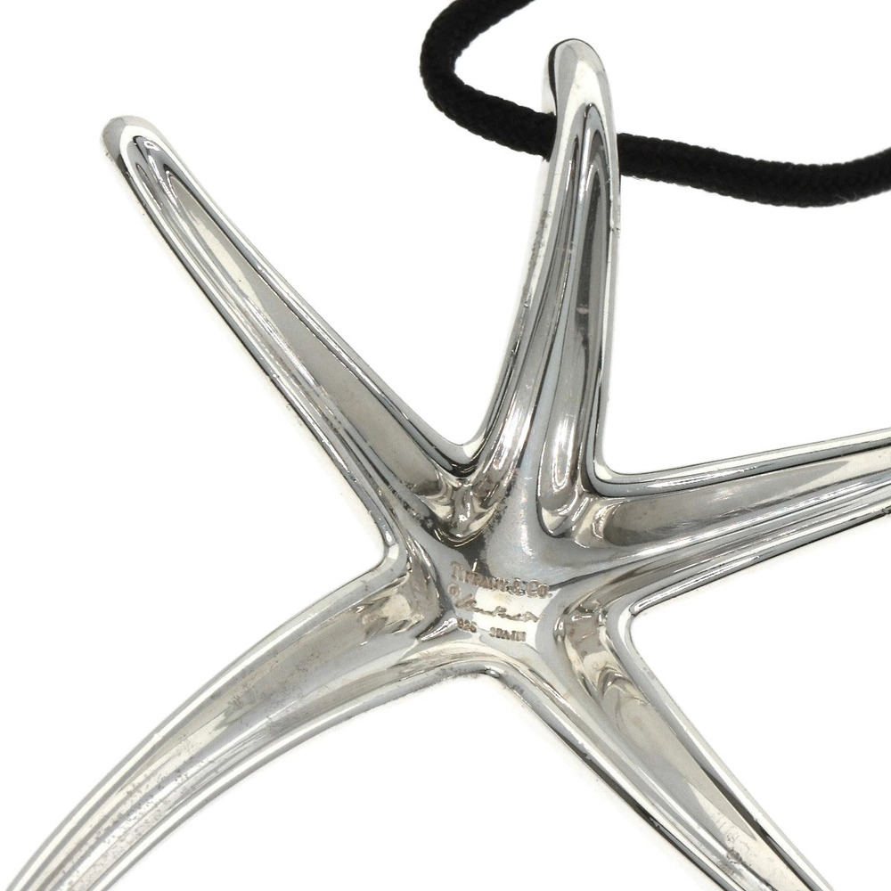 Tiffany Co Elsa Peretti Starfish Necklace Sterling Silver